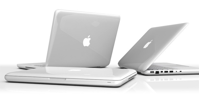 苹果Macbook多角度照片