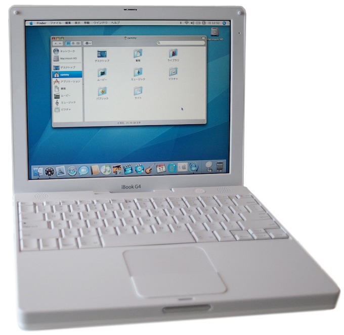苹果iBook G4笔记本电脑