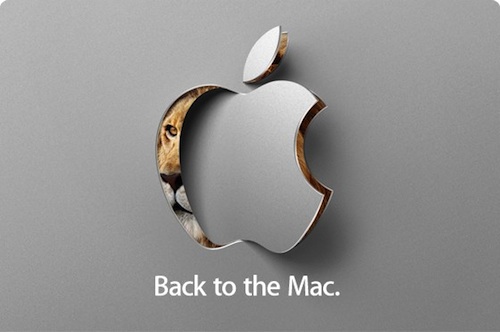 苹果“Back to the Mac”特别发布会邀请函里的海报
