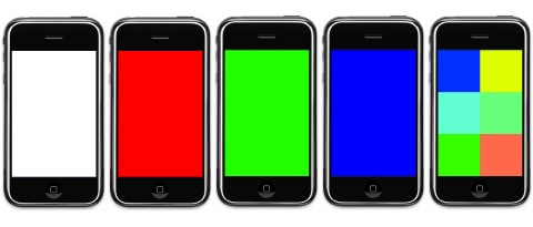 检测苹果 iPhone、iPad、iPod touch 液晶屏幕坏点/亮点/暗点