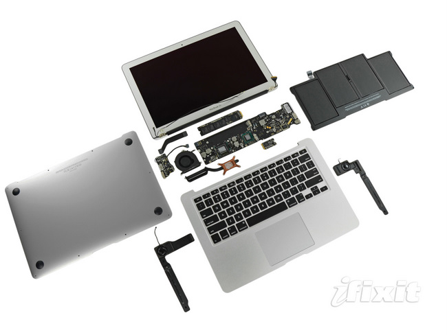 2011年款苹果 MacBook Air 超薄笔记本电脑的所有零件
