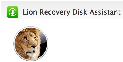 苹果 Mac OS X Lion 系统恢复盘助理