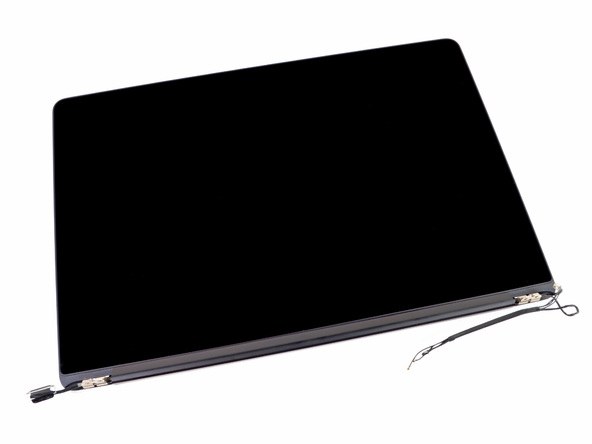 2012 款 Retina 屏苹果 MacBook Pro 笔记本电脑的屏幕拆机组图