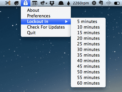 Mac技巧之让苹果电脑一键锁屏和定时锁屏的软件：QuickLock