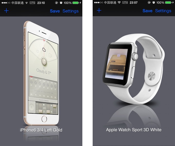 为图片套上苹果设备外壳的 iOS 应用：Screenshot Maker Pro