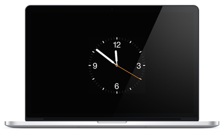 Mac技巧之苹果电脑上的手表主题屏保：Apple Watch Screen Saver