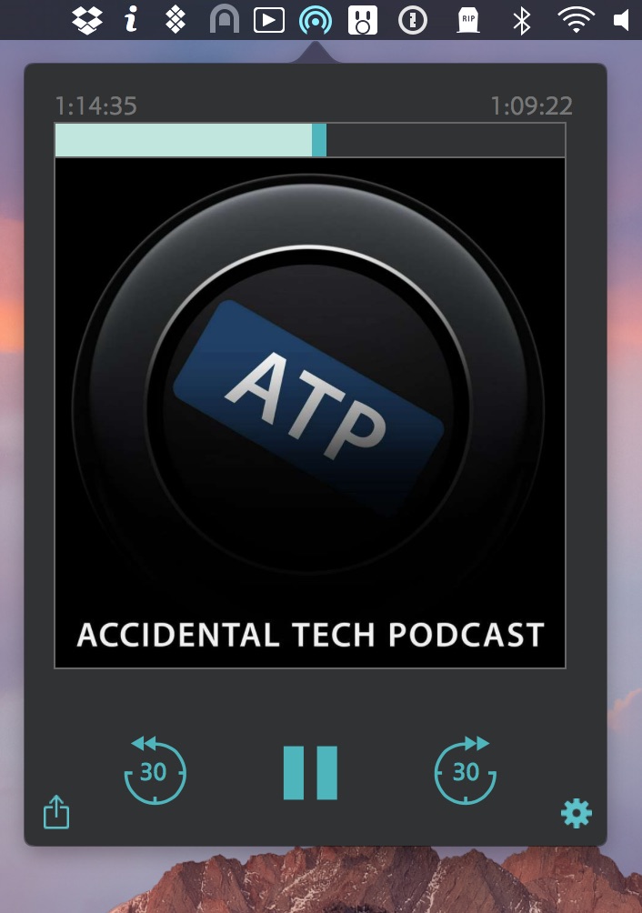 Mac技巧之苹果电脑上听播客：PodcastMenu