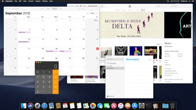 Mac技巧之让苹果电脑菜单栏和 Dock 显示为深色模式，软件窗口仍然按浅色模式显示