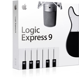 苹果中量级音乐制作、编辑软件Logic Express 9的包装盒