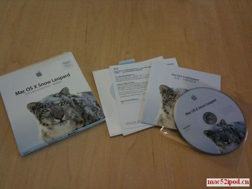 苹果Mac OS X10.6 Snow Leopard雪豹操作系统包装