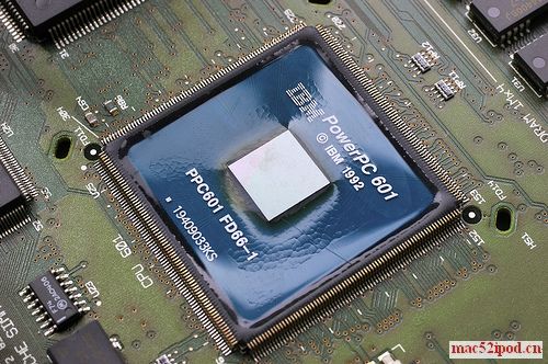 早期苹果电脑使用的IBM PowerPC处理器的照片-PowerPC601