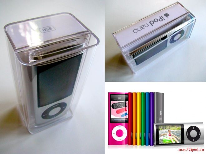 第五代苹果iPod Nano开箱组图照片－－包装盒里的iPod Nano