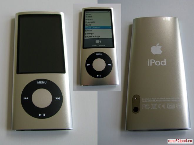 第五代苹果iPod Nano开箱组图：正面和背面照片