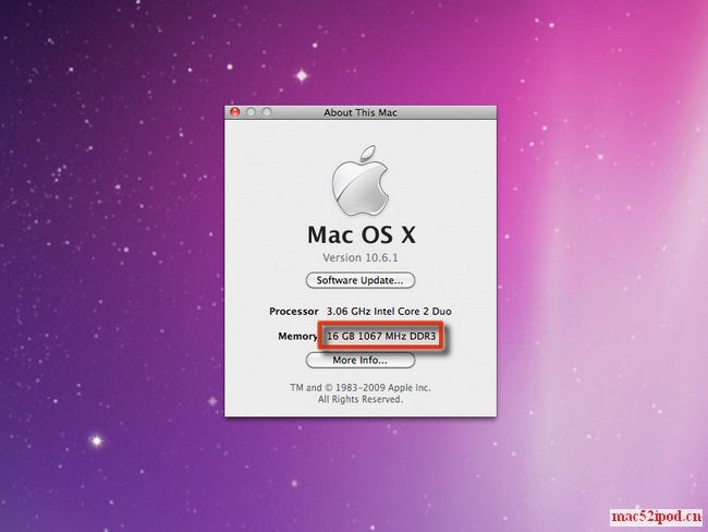 新一代苹果iMac一体机内存截图
