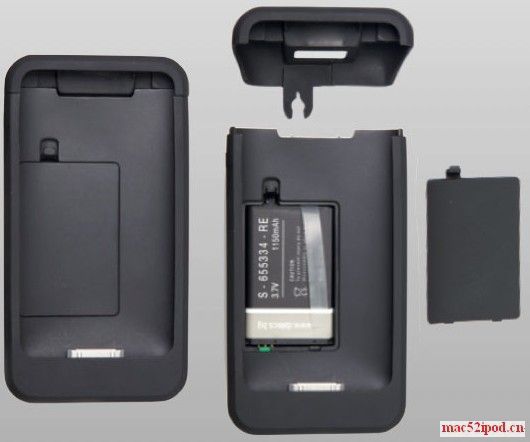 苹果iPod touch改装的掌上收银机EasyPay touch多图，电池特写