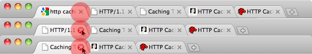 Google Chrome for Mac浏览器标签栏