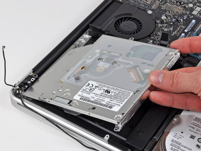 i5/i7处理器版苹果Macbook Pro笔记本电脑的吸入式光驱