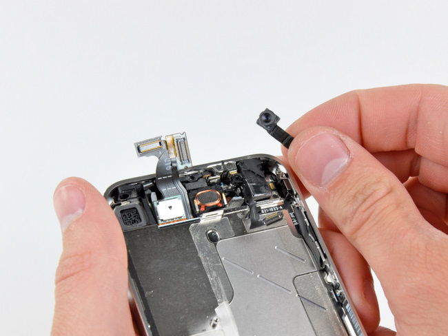苹果 iPhone 4 手机的前置摄像头