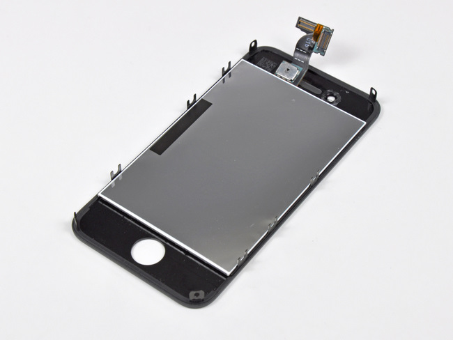 苹果 iPhone 4 手机的玻璃面板背面