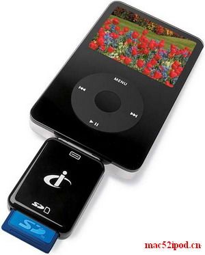 苹果ipod上的SD读卡器：iWay