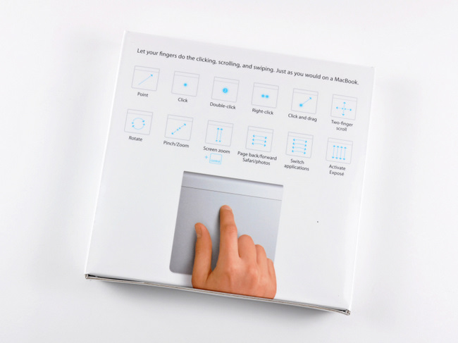 苹果 Magic Trackpad 无线多点触控板的包装盒