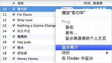 手动为苹果 iTunes、iPod、iPhone 里的歌曲添加歌词和专辑封面的方法