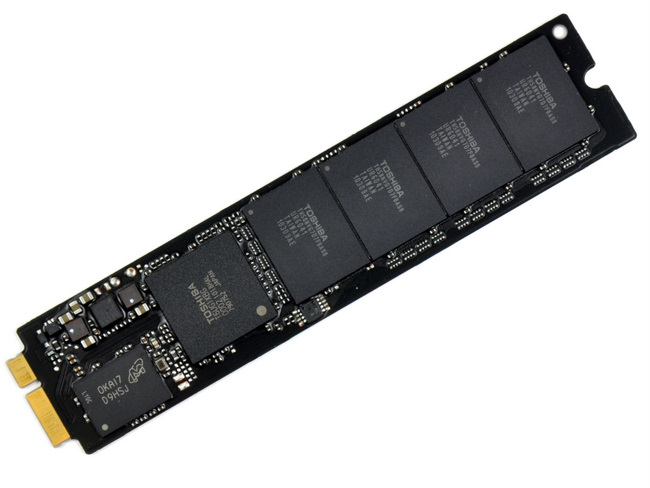 苹果 MacBook Air 笔记本电脑的 SSD 固态硬盘