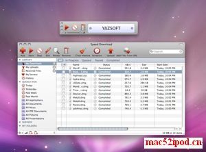 苹果电脑MacOSX多线程下载工具 Speed Download