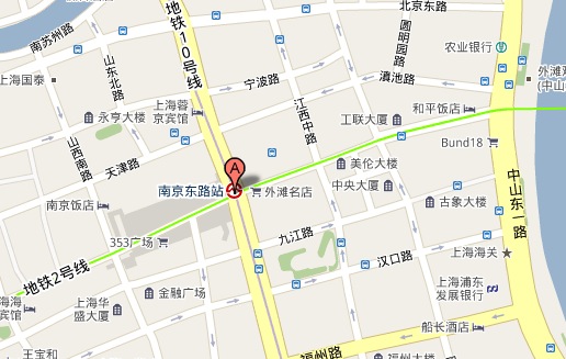 中国第五家 Apple Store 苹果店的位置