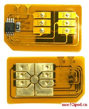 iPhone破解卡：Simcard