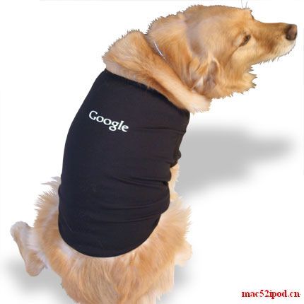 Google网上商店Google store出售的宠物衣服