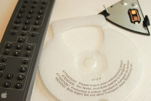 苹果 PowerCD 播放器的光驱保护器