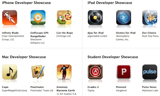 Apple Design Awards 2011 苹果设计奖