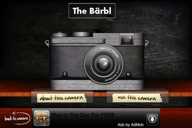苹果 iPhone、iPad、iPod touch 上仿制老式胶片相机照片风格和拍照操作的应用：Retro Camera Plus
