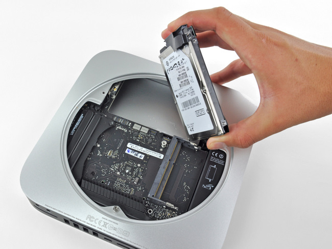 2011年新款苹果 Mac mini 的硬盘