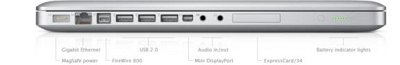 新版17寸苹果MacBook Pro笔记本接口