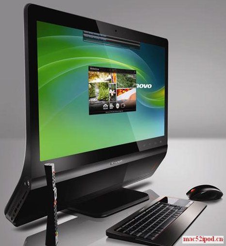 联想的iMac一体机:IdeaCentre A600