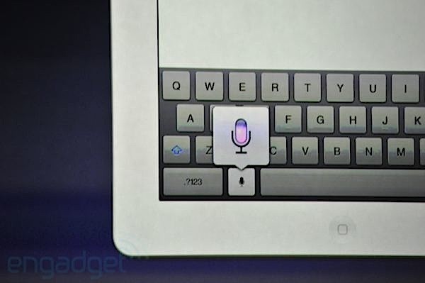 苹果 iPad 语音输入
