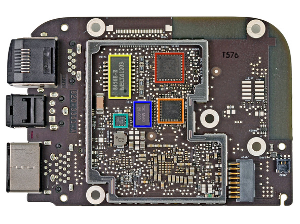 苹果第三代 Apple TV 主板及芯片