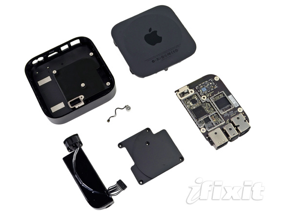 苹果第三代 Apple TV 的所有零件