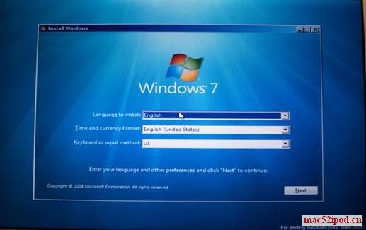 苹果电脑MacBook Pro安装Windows 7的方法