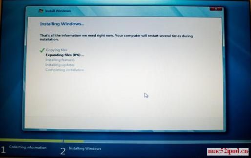 苹果电脑MacBook Pro安装Windows 7的方法