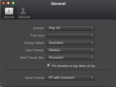 Tweetbot for Mac 截图