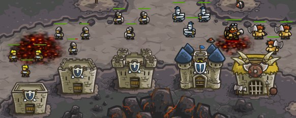 Kingdom Rush 兵营全家福