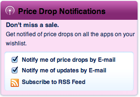 用 AppShopper 监控软件价格