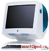 1999年的Apple Studio Display CRT Blueberry显示器 - 保持蓝色主题与吸引人的外观设计。