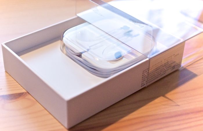 苹果 EarPods 耳机开箱组图