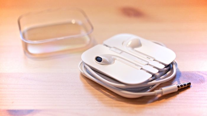 苹果 EarPods 耳机开箱组图