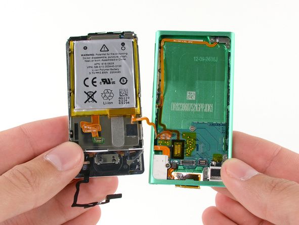 第七代苹果 iPod nano 拆机组图