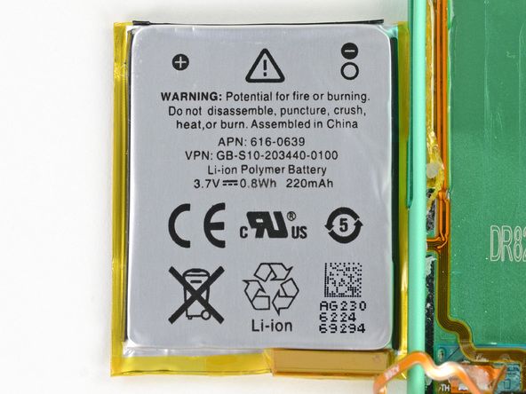 第七代苹果 iPod nano 拆机组图